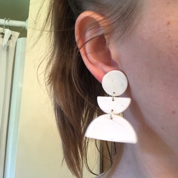 Handmade Clay Earrings - Picture 4 of 4